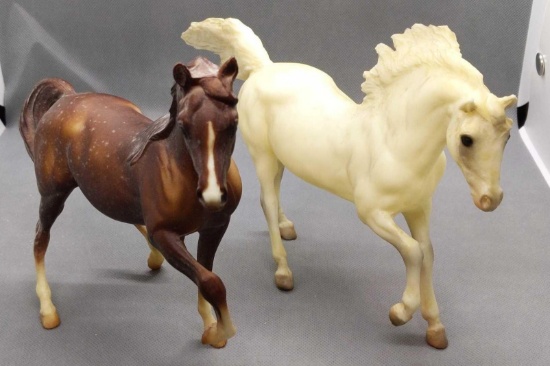 Vintage Pair of Arabian Breyer Horses