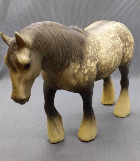 Vintage Clydesdale Dapple Grey Breyer c.hess 71 (chess 71)