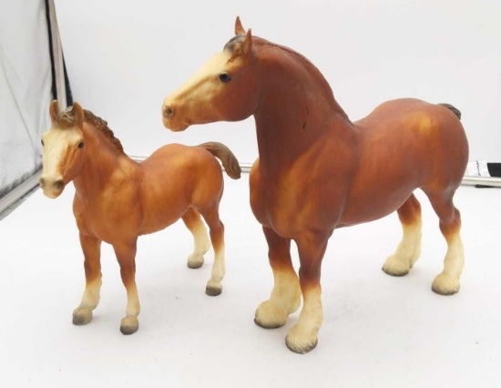 Clydesdale Mare & Foal
