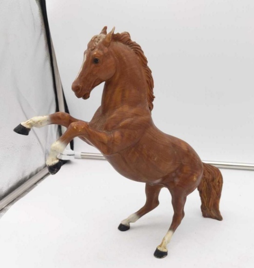 Vintage Breyer Rearing Wood Grain Stallion