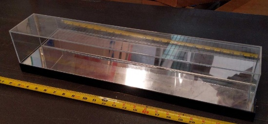 Mirrored display Case - Plastic - 23"x4"x5"