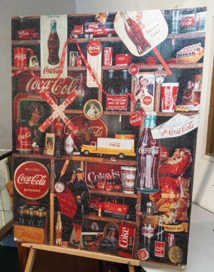 Coca-Cola Puzzle on Foam 34"x43"