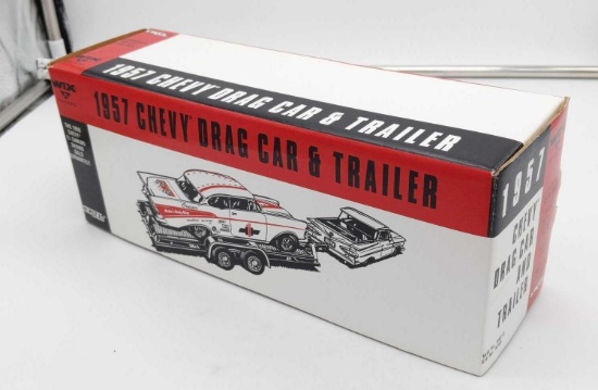 1957 Chevy Drag Car & Trailer - Ertl