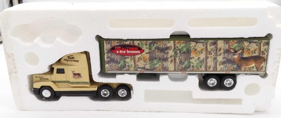 Ertl 1/64 Real Tree Semi-Tractor Trailer