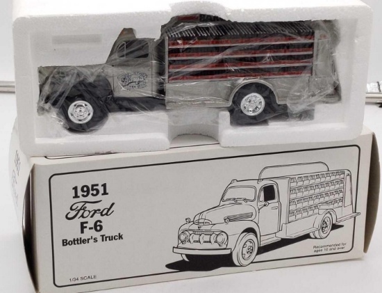 1951 Ford F-6 Bottler's Truck First Gear Barq's Root Beer 1/34
