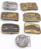 Winchester, Coors & More Belt Buckle Lot