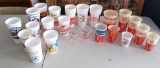 Coca-Cola Paper & Plastic Advertising Cup Lot