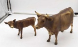 Vintage Breyer Jersey cow & Calf