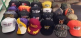 25 - Cap/Hat Variety Lot- Sports, Racing & More in Tote