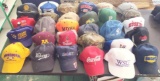 30 - Cap/Hat Variety Lot- Sports, Racing, Local Austin, MN & More in Tote