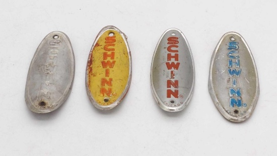 Schwinn Bike Head Badges Lot