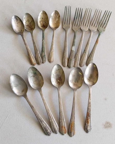 Marathon Silverplate Flatware Lot