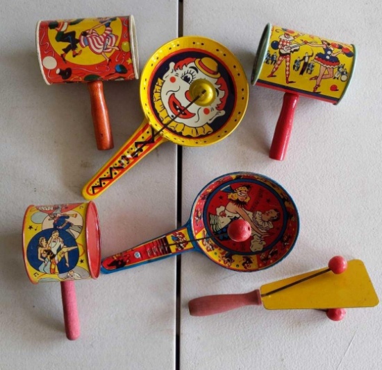 Vintage Noise Maker Lot