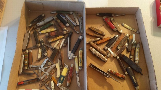 Rusty & Broken Pocket Knife Lot