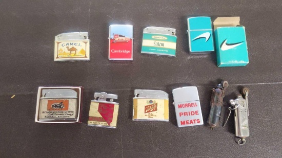 Vintage Lighter Lot - Zippo,Ester,Brother, Kalamazoo & Other