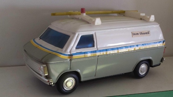 Western Stamping Corp. Telephone-Tom Thumb Van Bank