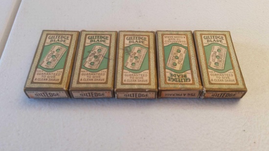 Giltedge Razor Blade Lot