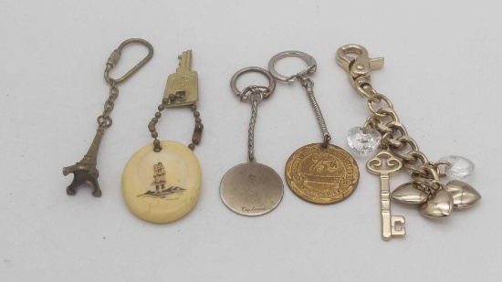 Keychain Lot - One Marked Austin Minn