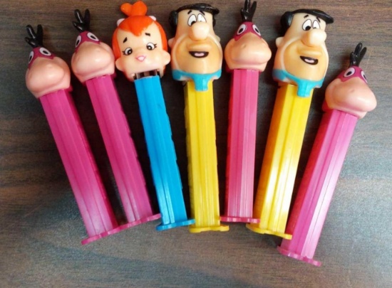 Flintstone Pez Dispenser Lot