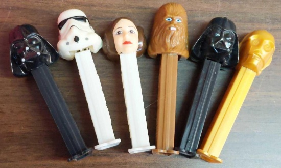 Star Wars Pez Dispenser Lot