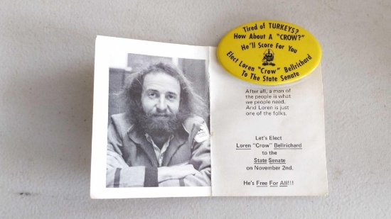 Loren "Crow" Bellrichard MN Senate Run Material