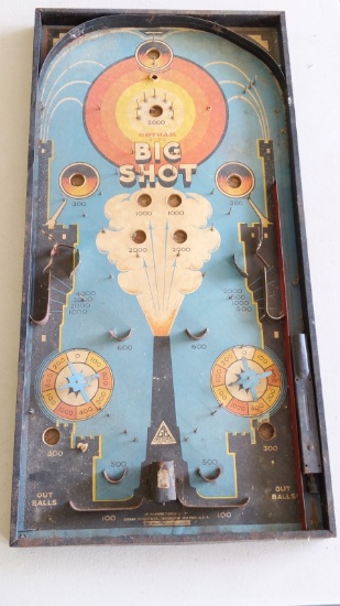 Gotham G-130 Big Shot Vintage Pinball Game