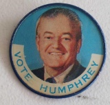 Humphrey/Johnson Flasher Vari-Vue Political Button