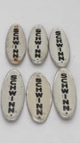 Schwinn Bike Head Badges Lot - 6