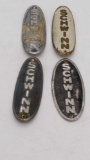 Schwinn Bike Head Badges Lot - 4