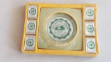 Michigan State University Ashtray & Match Books Set