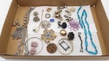 Costume Jewelry Parts & Pieces Lot
