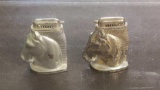 Horse Head Table Lighters - Occupied Japan