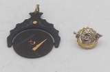 Spinning Masonic Charm & Shrine Pin