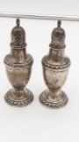 Rogers Sterling-Weighted 1920 Salt & Pepper