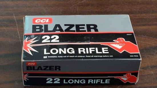 CCI BLAZER 22 LR 500 Rounds