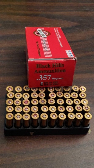 Black Hills 357 Mag 158gr 50 Rounds