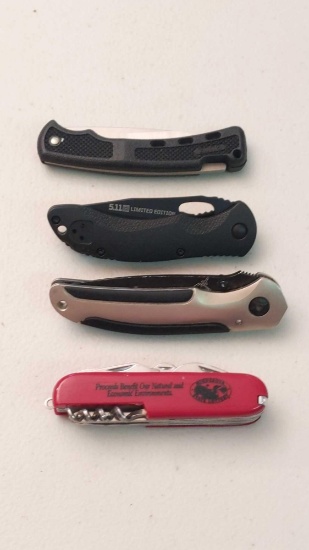 Folding Knife Lot - 4