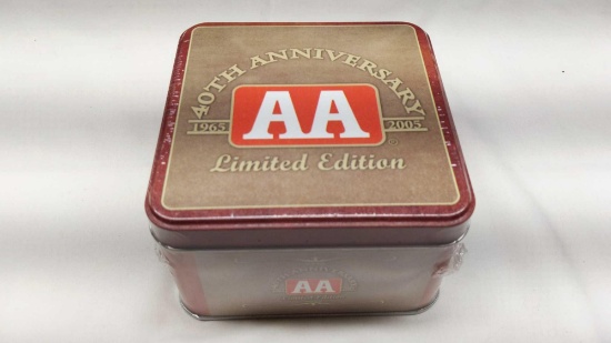 Winchester AA 40th Anniversary 12 Ga. 2-3/4" 1-1/8oz. #8 Shot Light Target Loads Tin