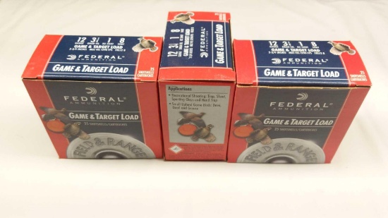 75 - Federal 12 Ga. 1oz 8 Shot Game & Target Loads