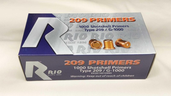 Rio 1000 - 209/G-1000 Shotshell Primers