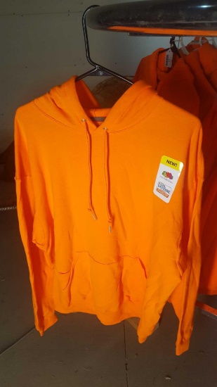 Fruit of the Loom zip up hoodie, xl, new