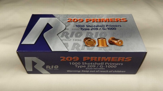 Rio 1000 - 209/G-1000 Shotshell Primers