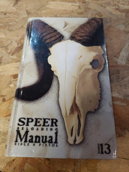 Speer Reloading Manual