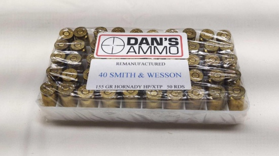 Dan's 40 S&W 155gr - 50 Remanufactured