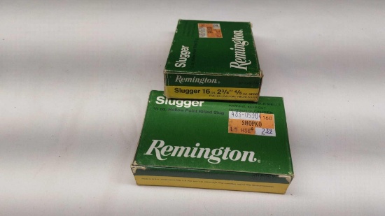 10 ct. Remington Slugger 16 Ga 2-3/4" 4/5oz HPRS
