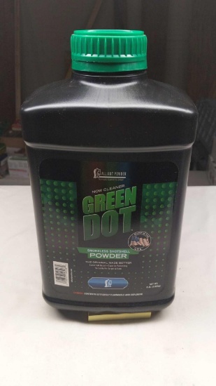 Alliance Powder Green Dot Smokeless Shotshell Powder 8 LB.