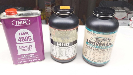 Gun Powder Lot- All Half or More Full (opened)
