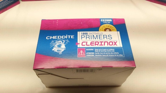 Cheddite 1000 CX2000 - 209 Shotshell Primers - Clerinox