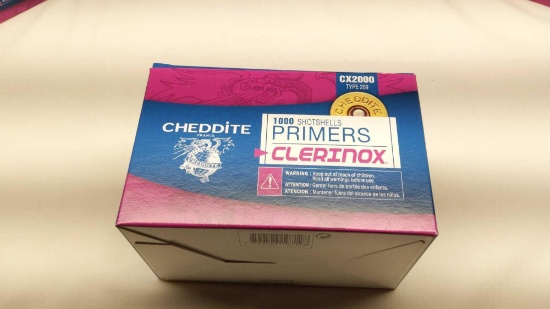 Cheddite 1000 CX2000 - 209 Shotshell Primers - Clerinox