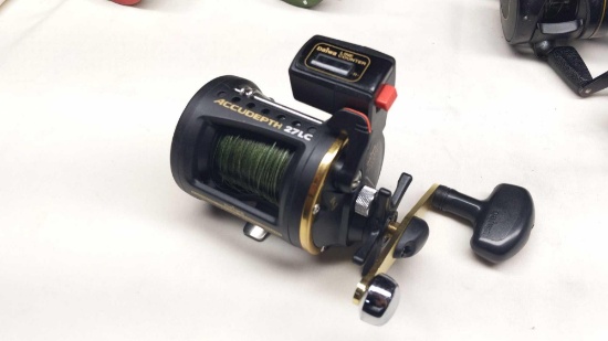 Daiwa Accudepth 27LC Open Face Reel w/Line Counter